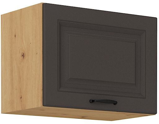 Viršutinė gartraukio spintelė 50 cm Stillo artisan/grafito 50 GU-36 1F