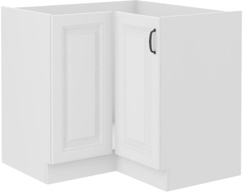 Apatinė kampinė spintelė 90/90 cm Stillo balta 90×90 ND 2F BB