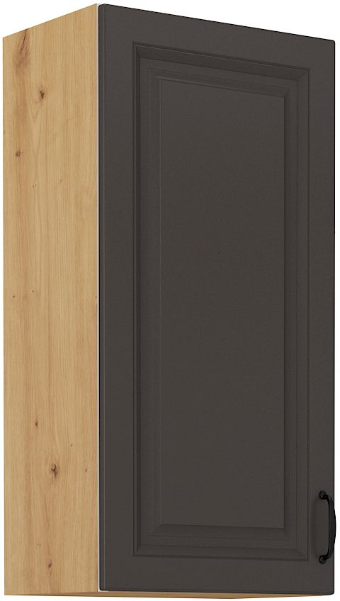 Viršutinė spintelė 45 cm Stillo artisan/grafito spalvos 45 G-90 1F