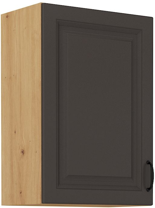 Viršutinė spintelė 50 cm Stillo artisan/grafito spalvos 50 G-72 1F