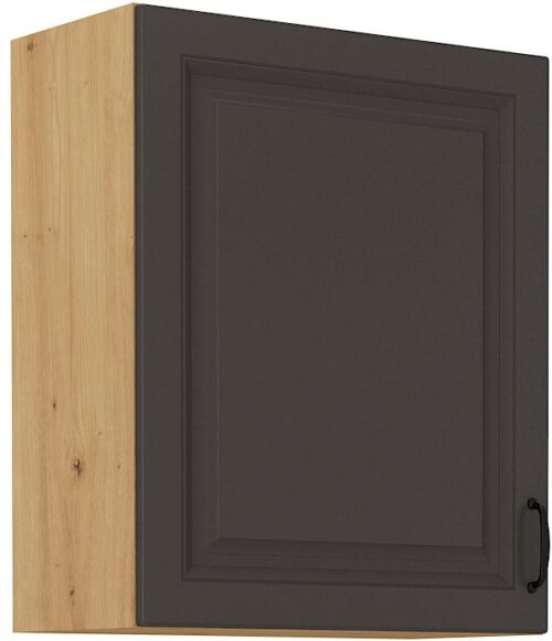 Viršutinė spintelė 60 cm Stillo artisan/grafito spalvos 60 G-72 1F