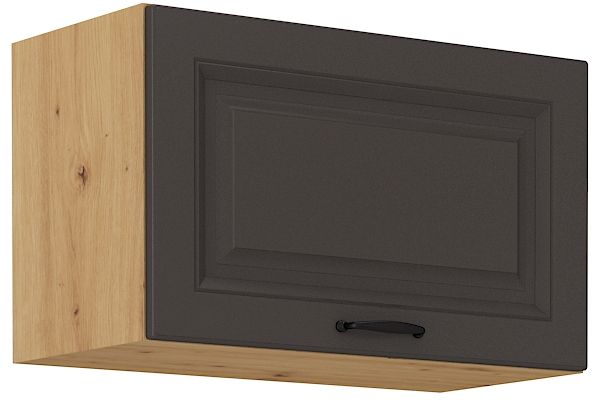 Viršutinė gartraukio spintelė 60 cm Stillo artisan/grafito 60 GU-36 1F