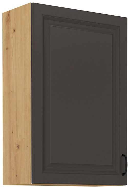 Viršutinė spintelė 60 cm Stillo artisan/grafito spalvos 60 G-90 1F