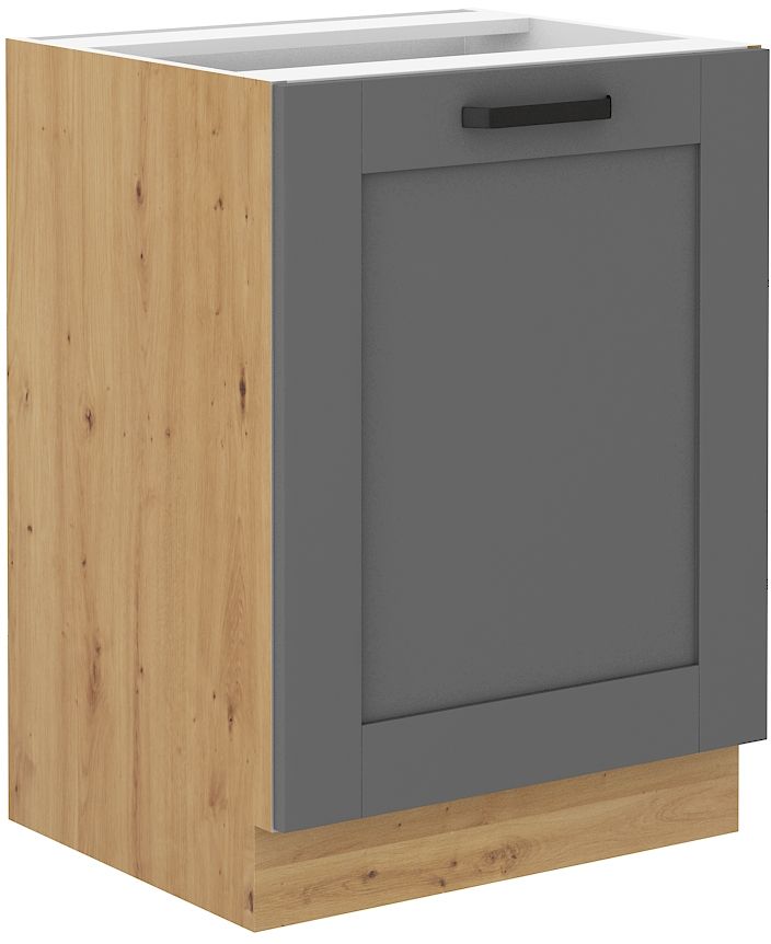 Apatinė spintelė 60 cm Luna artisan/dulkių pilka 60 D 1F BB