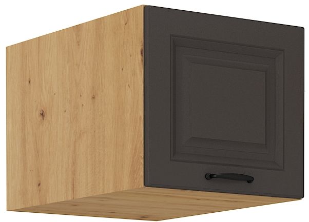 Žema gili viršutinė spintelė 40 cm Stillo artisan/grafitas 40 NAGU-36 1F