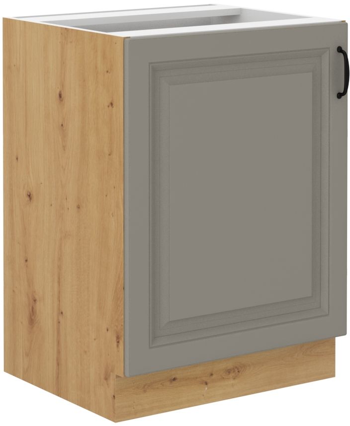 Apatinė spintelė 60 cm Stillo artisan/molio pilka 60 D 1F BB