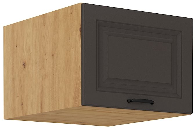 Žema gili viršutinė spintelė 50 cm Stillo artisan/grafitas 50 NAGU-36 1F