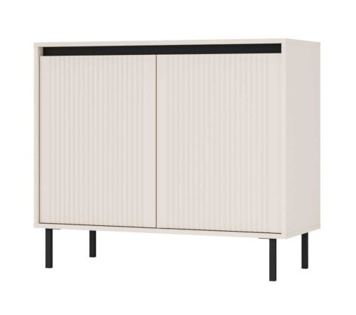 Osaka 2F komoda su spintelėmis, smėlio spalvos