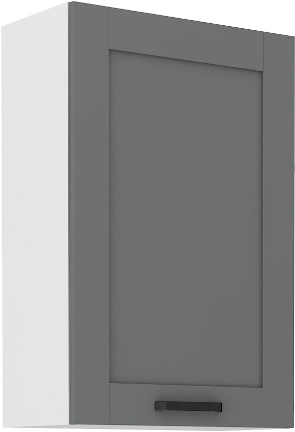 Viršutinė spintelė 60 cm Luna balta/dulkės pilka 60 G-90 1F