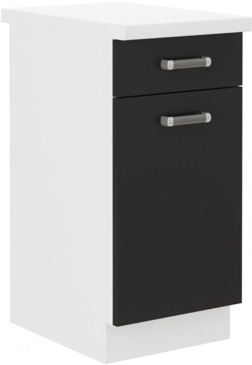 Apatinė spintelė 40 cm su stalčiumi Omega 40D1S1F su stalviršiu