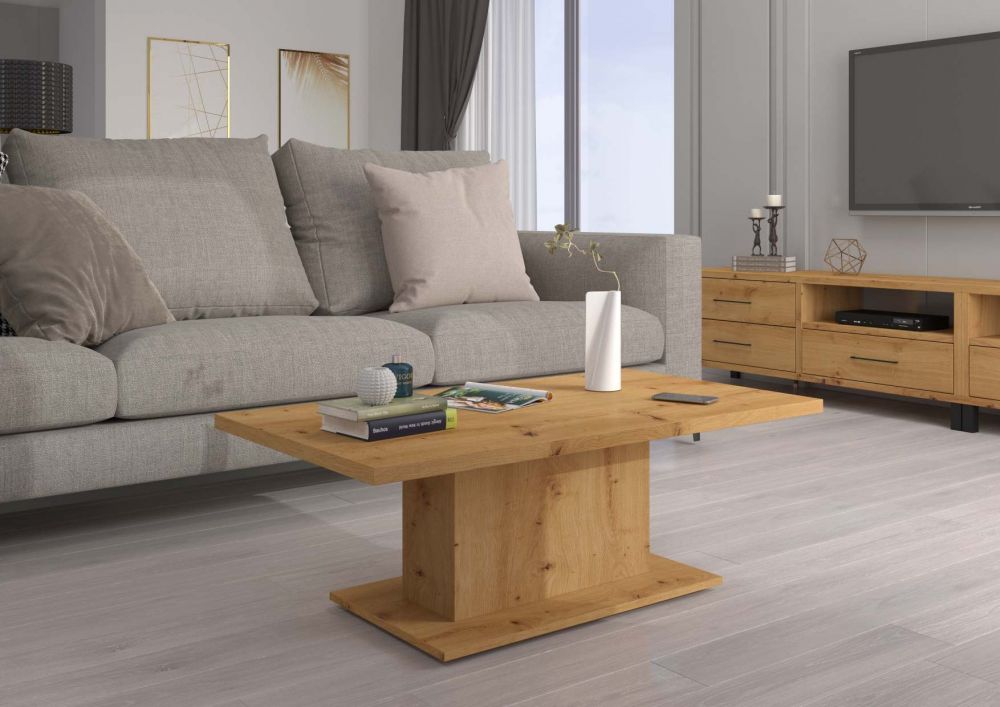 Denverio ąžuolo amatininkų kavos staliukas