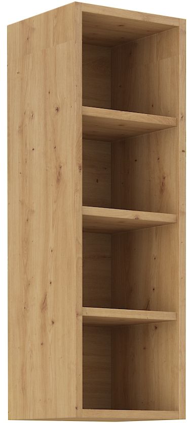 Atvira viršutinė lentyna, 30 cm, ąžuolo imitacija, 30 GOTW-90