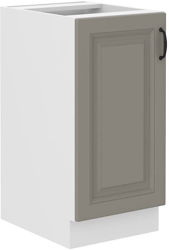 Apatinė spintelė 40 cm Stillo balta/molio pilka 40 D 1F BB