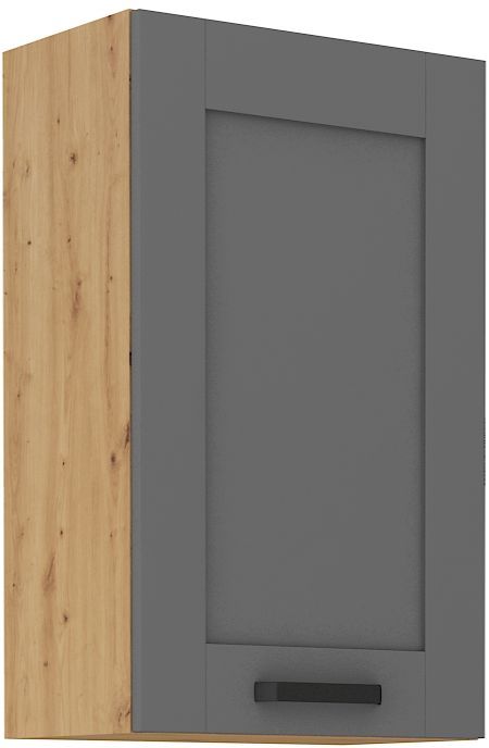 Viršutinė spintelė 50 cm Luna artisan/dulkių pilka 50 G-72 1F