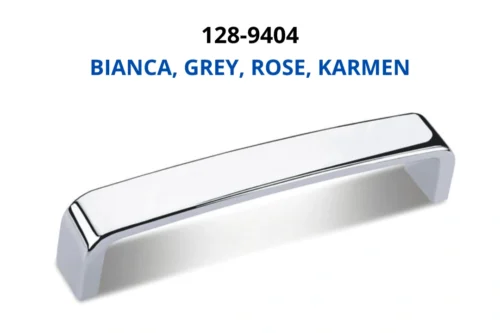 Chromuota rankena 128 mm 128-9404