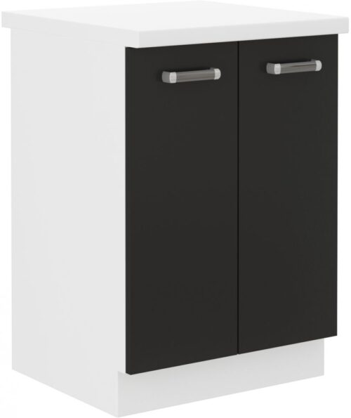 Apatinė spintelė 60 cm Omega 60D2F su stalviršiu