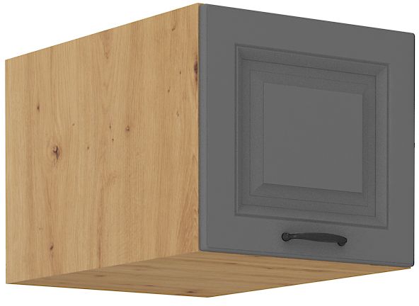 Žema gili viršutinė spintelė 40 cm Stillo artisan/dulkių pilka 40 NAGU-36 1F