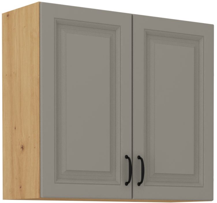 Viršutinė spintelė 80 cm Stillo artisan/molio pilkumo 80 G-72 2F