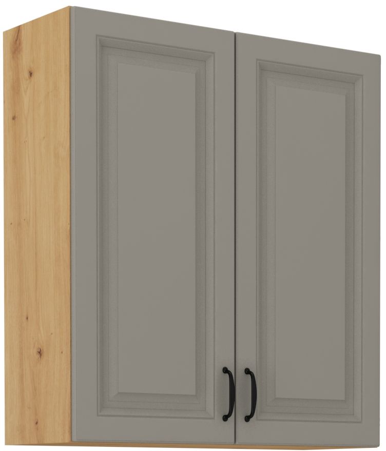 Viršutinė spintelė 80 cm Stillo artisan/molio pilkumo 80 G-90 2F