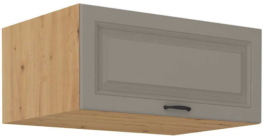 Žema gili viršutinė spintelė 80 cm Stillo artisan/molio pilkumo 80 NAGU-36 1F