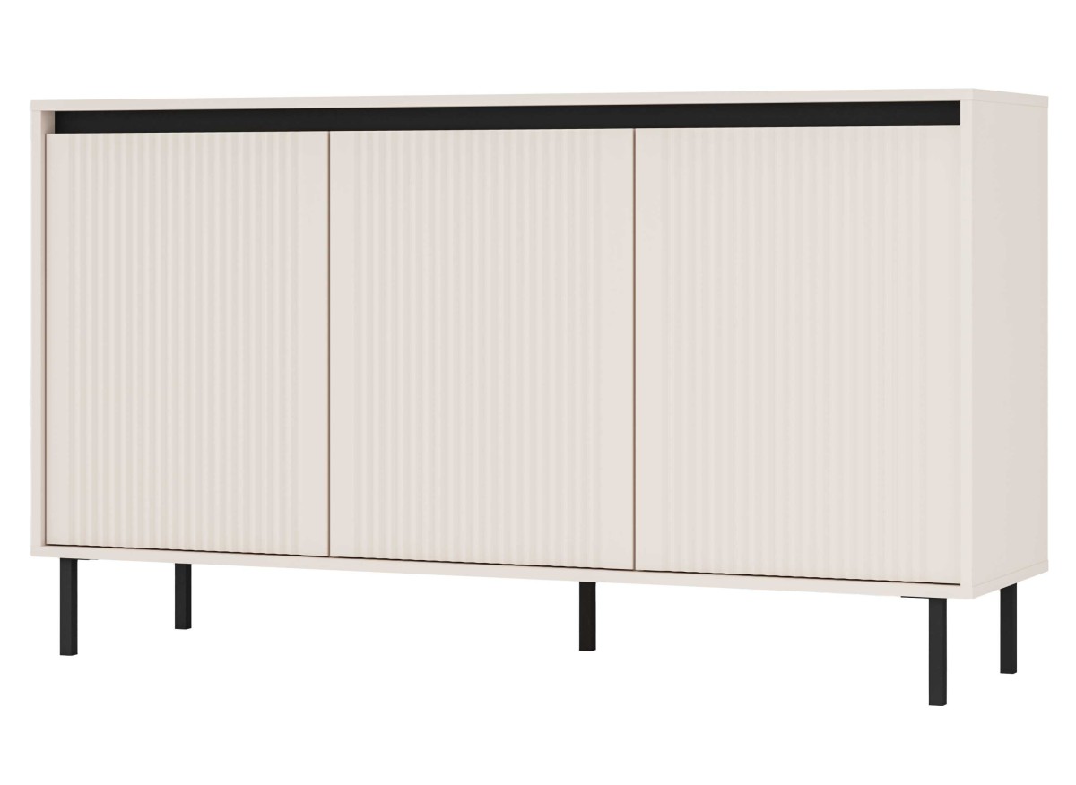 Osaka 3F komoda su spintelėmis, smėlio spalvos