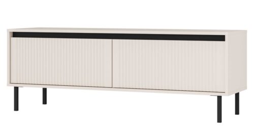 TV spintelė su stalčiais Osaka 2S, smėlio spalvos