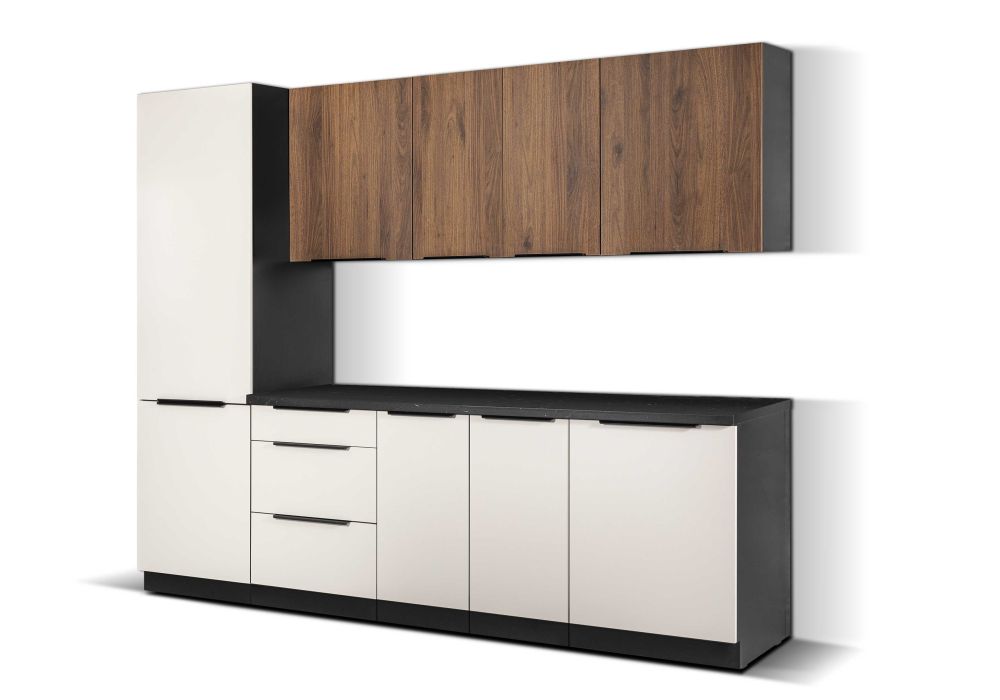 Monza virtuvės komplektas - Arona virtuvė 260 cm