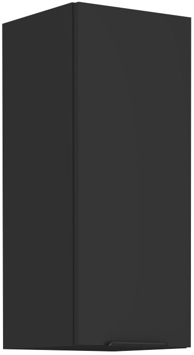 Viršutinė spintelė 30 cm Siena juoda matinė 30 G-72 1F