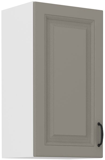 Viršutinė spintelė 40 cm Stillo balta/molio pilka 40 G-72 1F