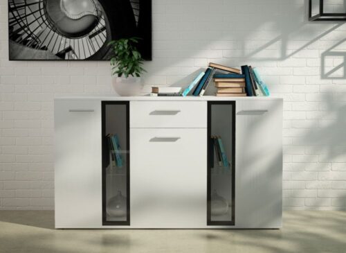 Salsa komoda – matinė balta