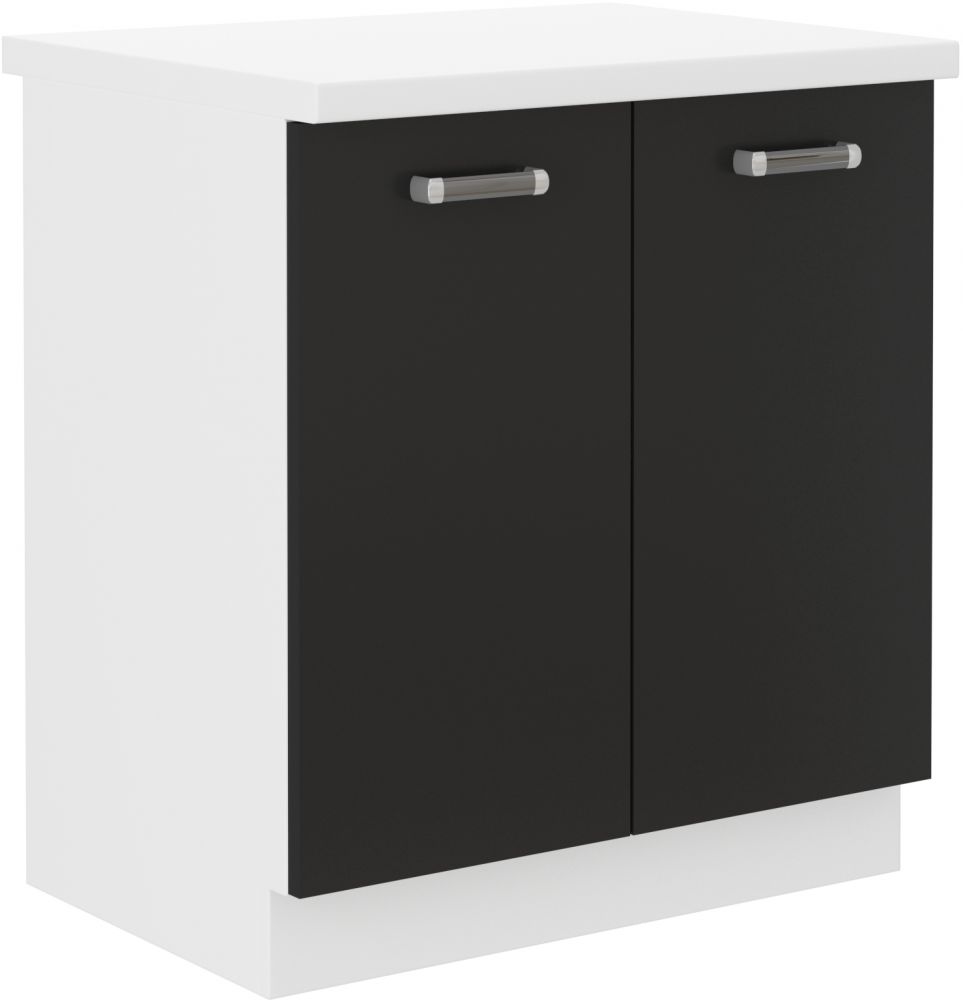 Apatinė spintelė 80 cm Omega 80D2F su stalviršiu