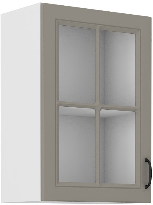 Szafka górna 40 cm witryna Stillo biały/claygrey 40 GS-72 1F