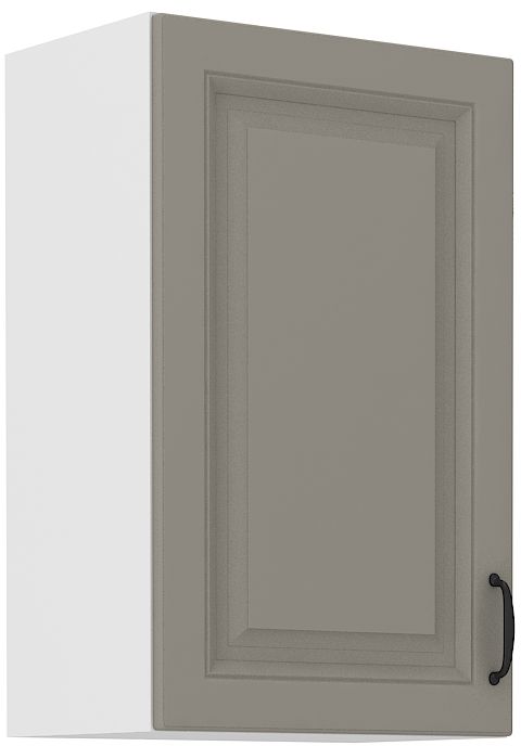 Viršutinė spintelė 45 cm Stillo balta/molio pilka 45 G-72 1F