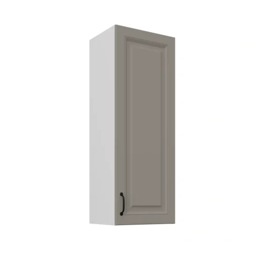 Viršutinė spintelė 40 cm Stillo balta/molio pilka 40 G-108 1F