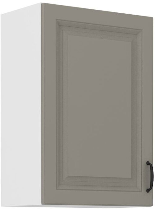 Viršutinė spintelė 50 cm Stillo balta/molio pilka 50 G-72 1F