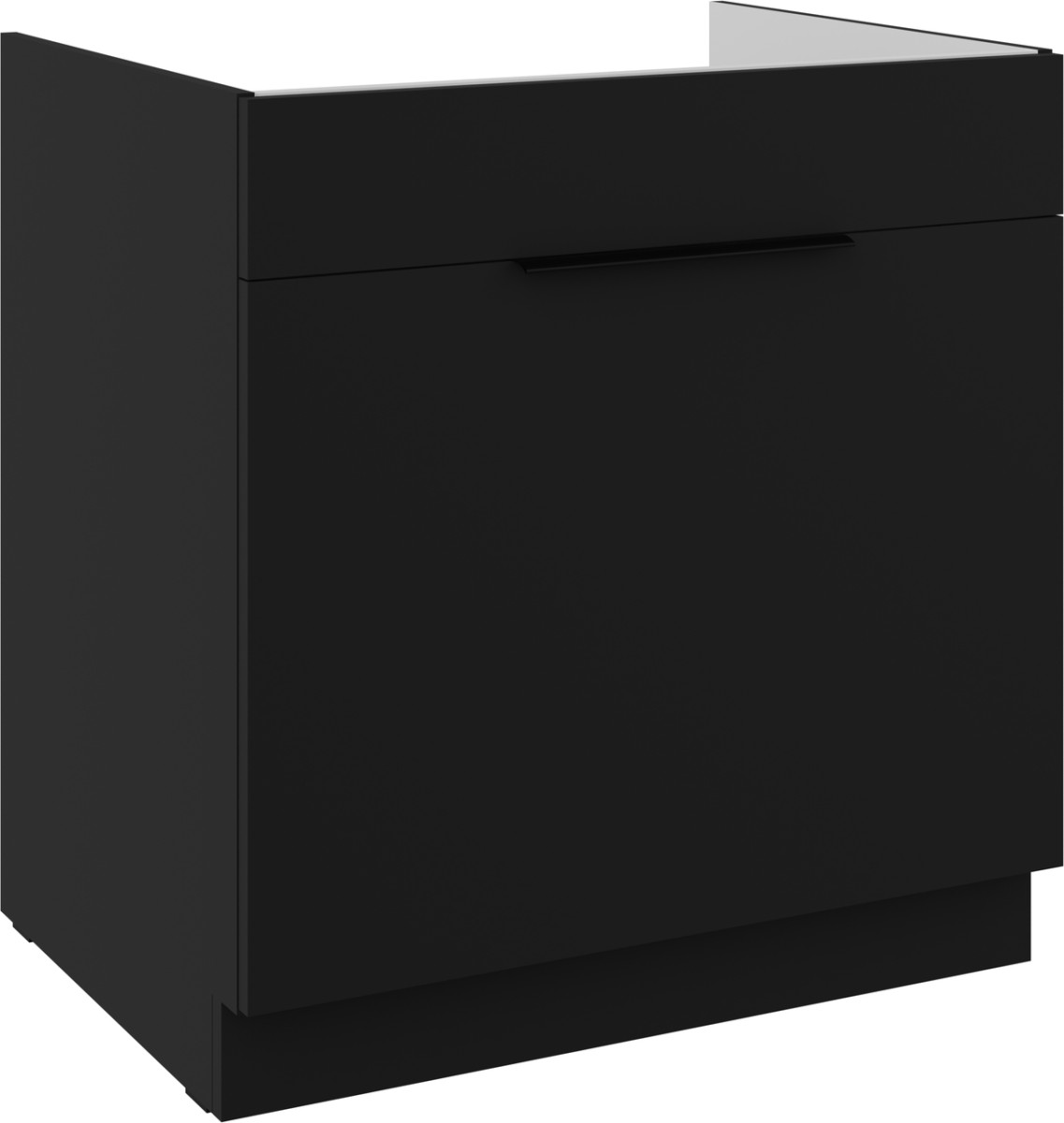 Apatinė spintelė 80 cm, kriauklė, stalčius Siena 80 ZL 1S BB PREMIUM BOX