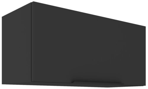 Viršutinė spintelė 80 cm Siena juoda matinė 80 GU-36 1F