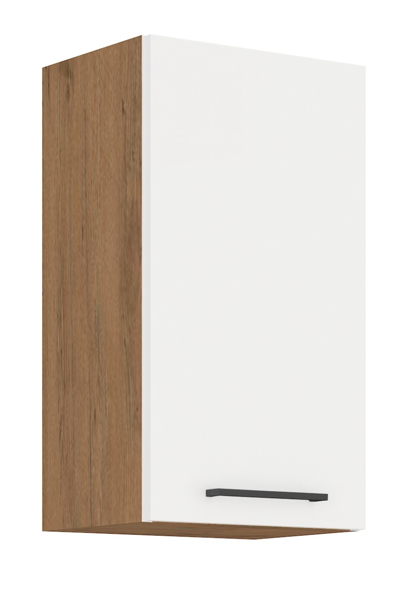 Vigo balta blizgi viršutinė spintelė 45 G-72 1F