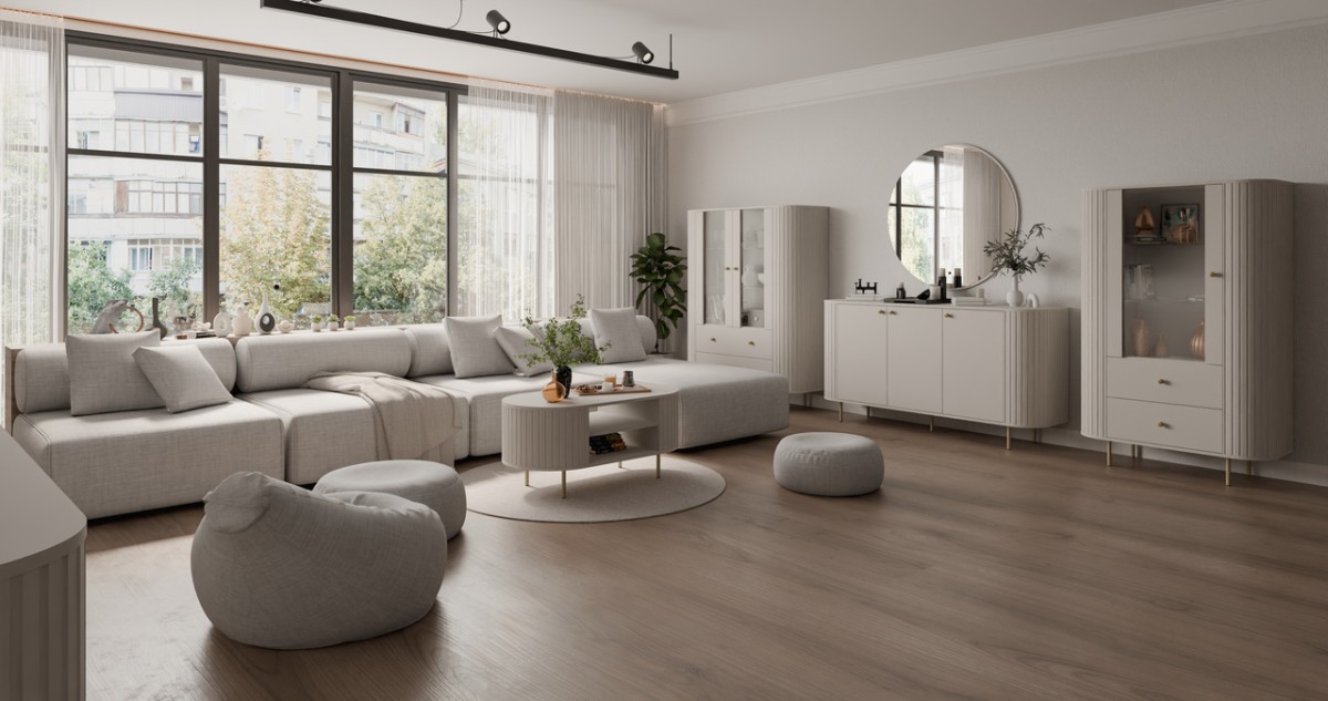 Stačiakampis veidrodis 702 Ovalio smėlio spalvos — изображение 4