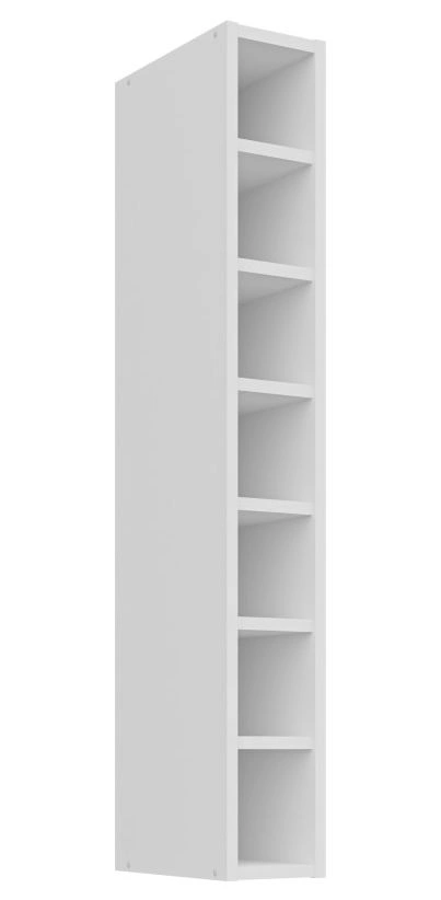 Atvira viršutinė lentyna 15 cm balta 15 GOTW-108