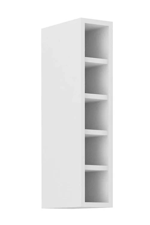 Atvira viršutinė lentyna 15 cm balta 15 GOTW-72