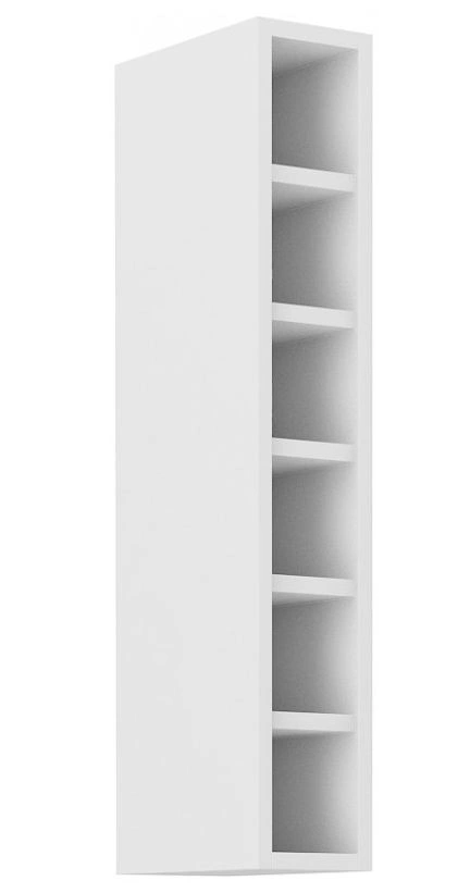 Atvira viršutinė lentyna 15 cm balta 15 GOTW-90