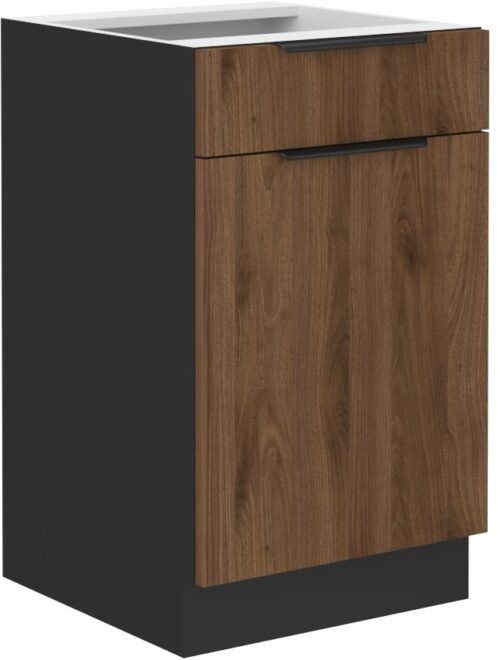 Apatinė spintelė 50 cm su stalčiumi Monza 50 D 1F 1S BB