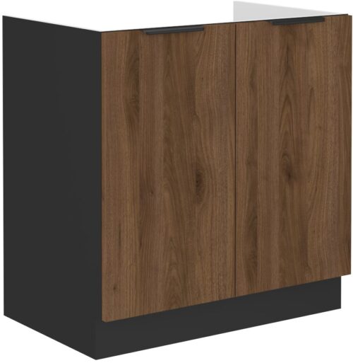 Apatinė spintelė 80 cm, Monza 80 ZL 2F BB kriauklė