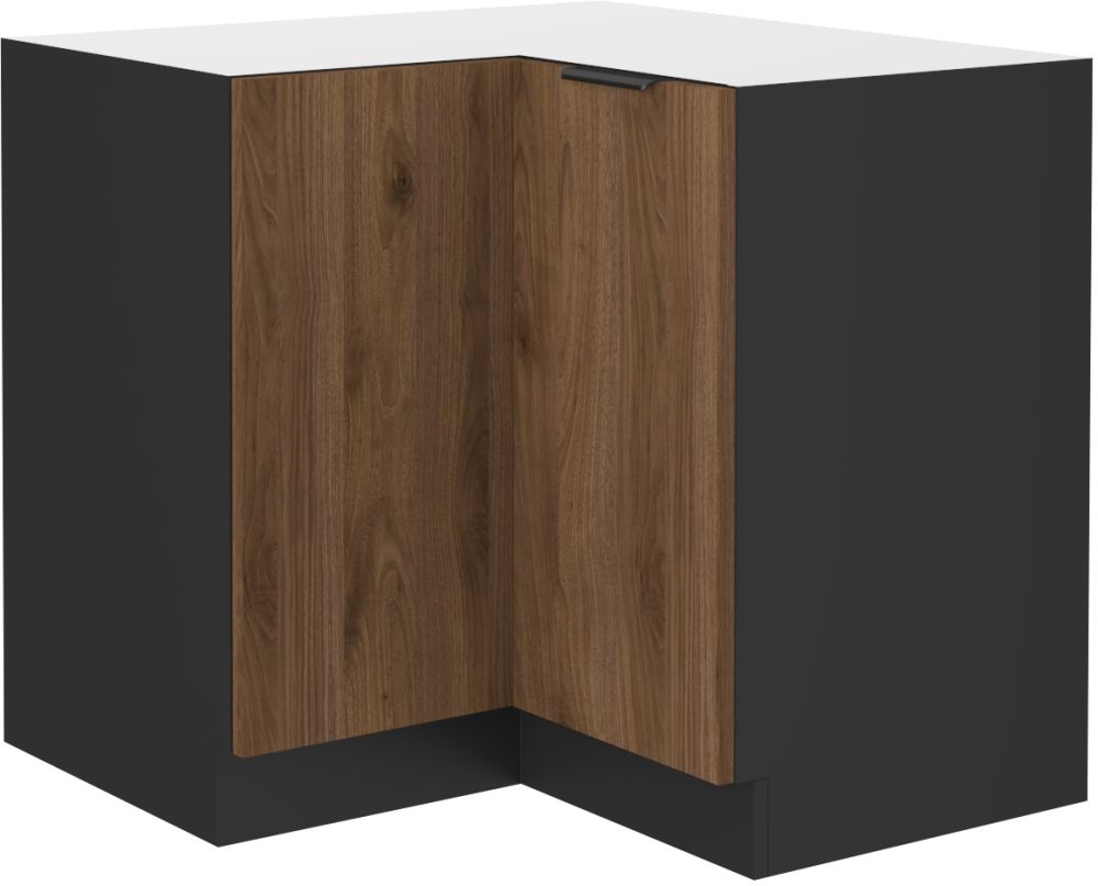 Apatinė kampinė spintelė 90/90 cm Monza 89x89 DN 1F BB