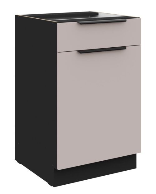 Apatinė spintelė 50 cm su stalčiumi Arona 50 D 1F 1S BB