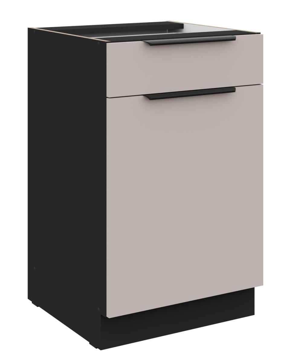 Apatinė spintelė 50 cm su stalčiumi Arona 50 D 1F 1S BB