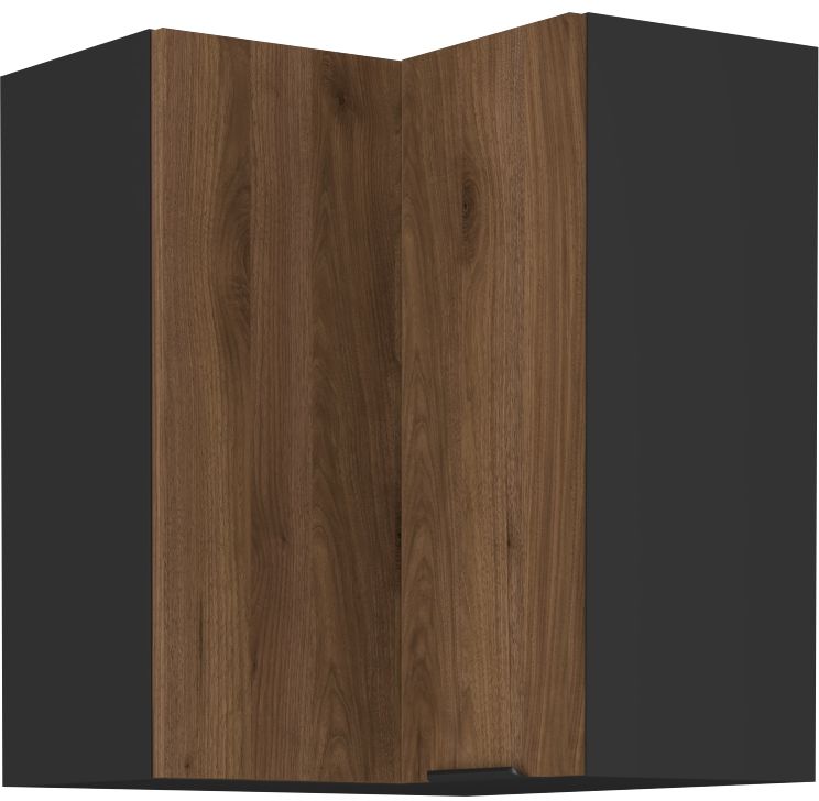 Viršutinė kampinė spintelė 60 cm Monza 58x58 GN-72 2F 90 laipsnių