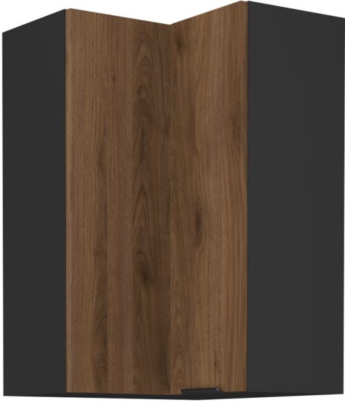 Viršutinė kampinė spintelė 60 cm Monza 58×58 GN-90 2F 90 laipsnių