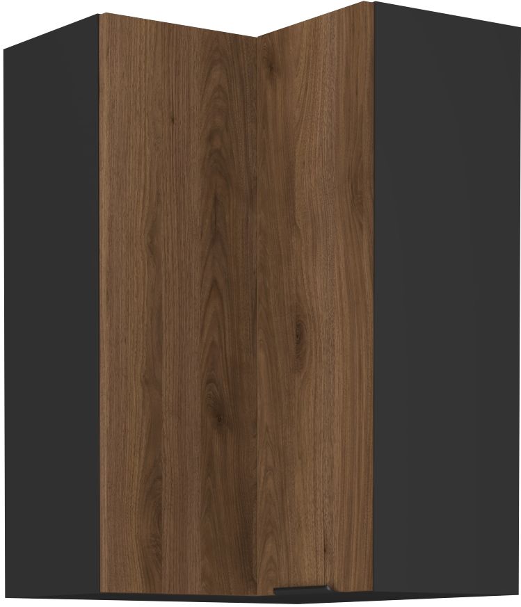 Viršutinė kampinė spintelė 60 cm Monza 58x58 GN-90 2F 90 laipsnių